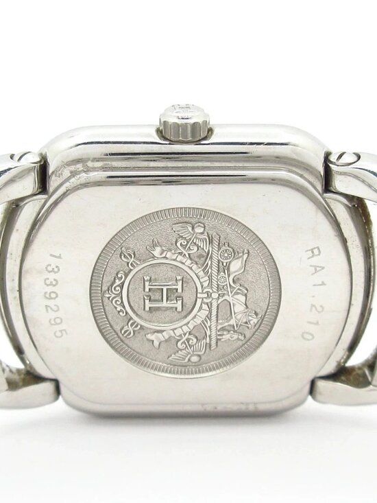HERMES Larry RA1.210 1****** Silver Women\'s Wrist Watch main image 4